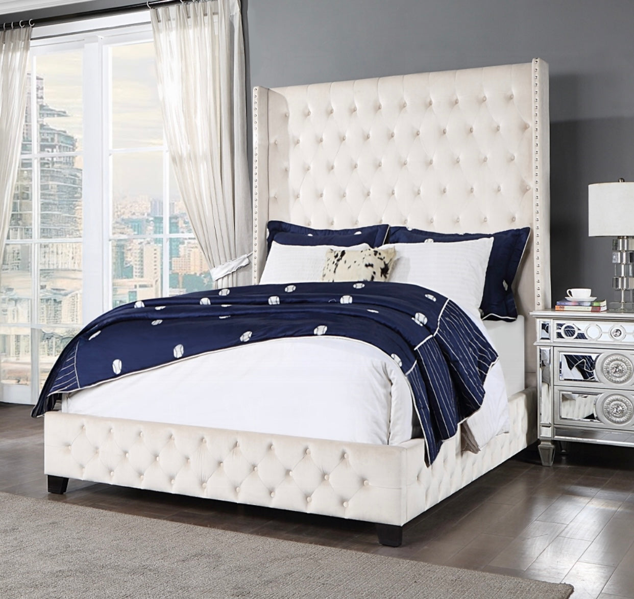 Fabrice Queen/ E King Bed