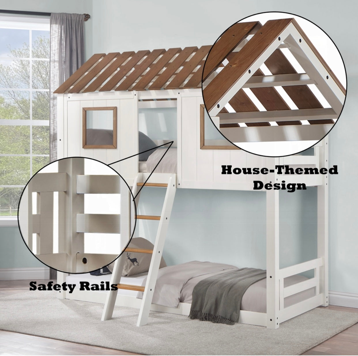 Inara Twin/Twin Bunk Bed