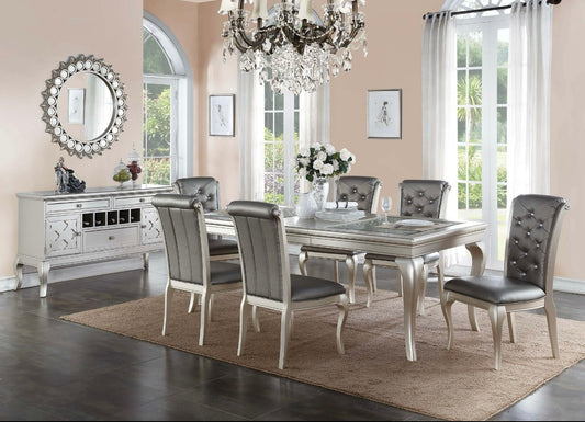 Formal Dining Set (Table + 6 Chairs)