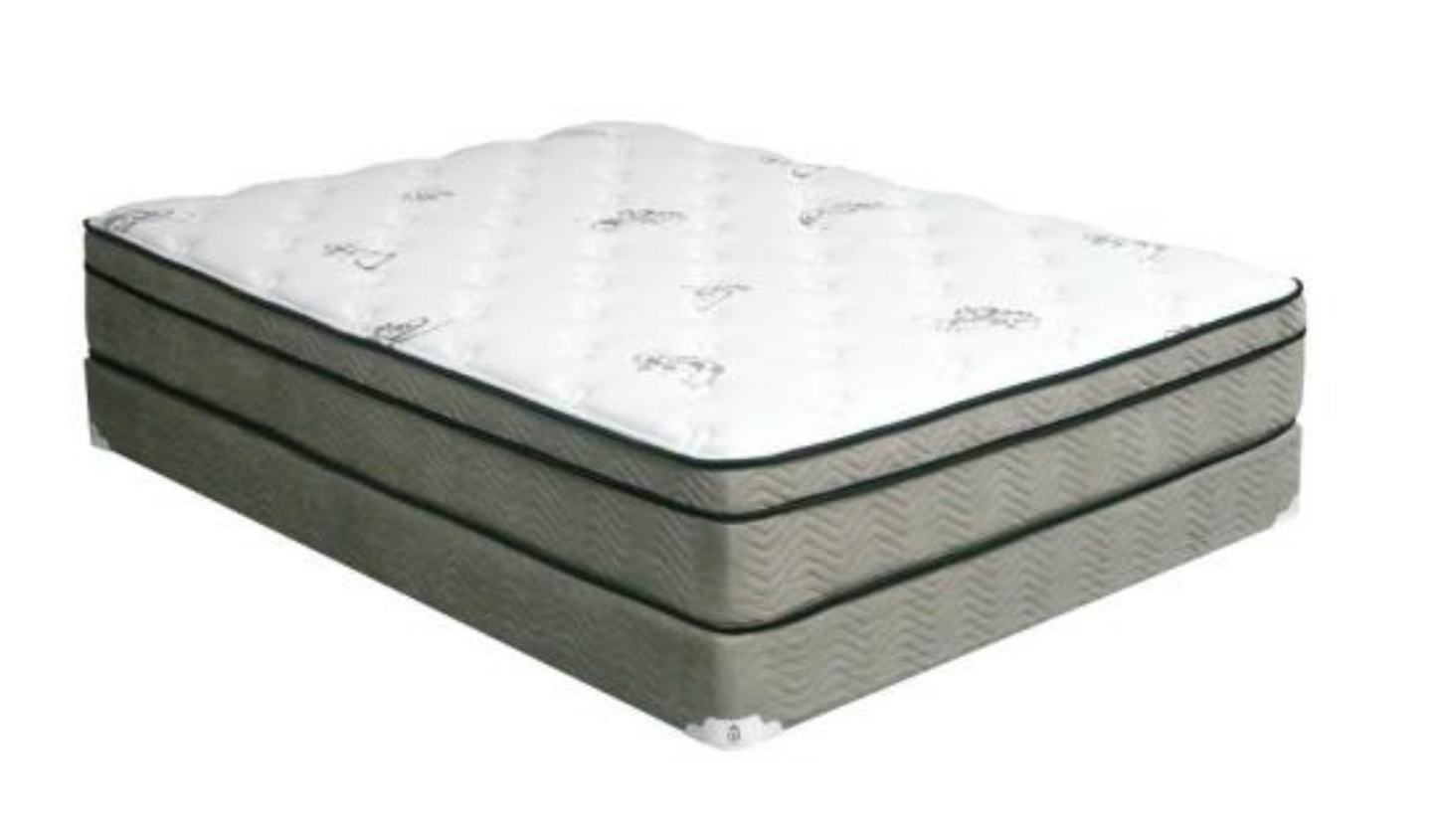 856 Foam Encased Euro Pillowtop Comfort Plush Firm 13"