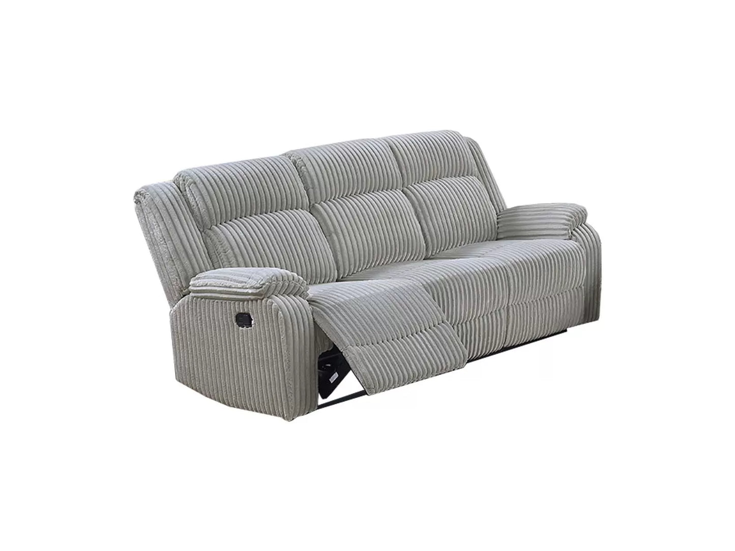Sofa, Ash-Smoke, Fur-Like Corduroy