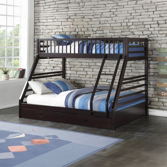 Jason Twin/Full Bunk Bed W/Trundle & Storage