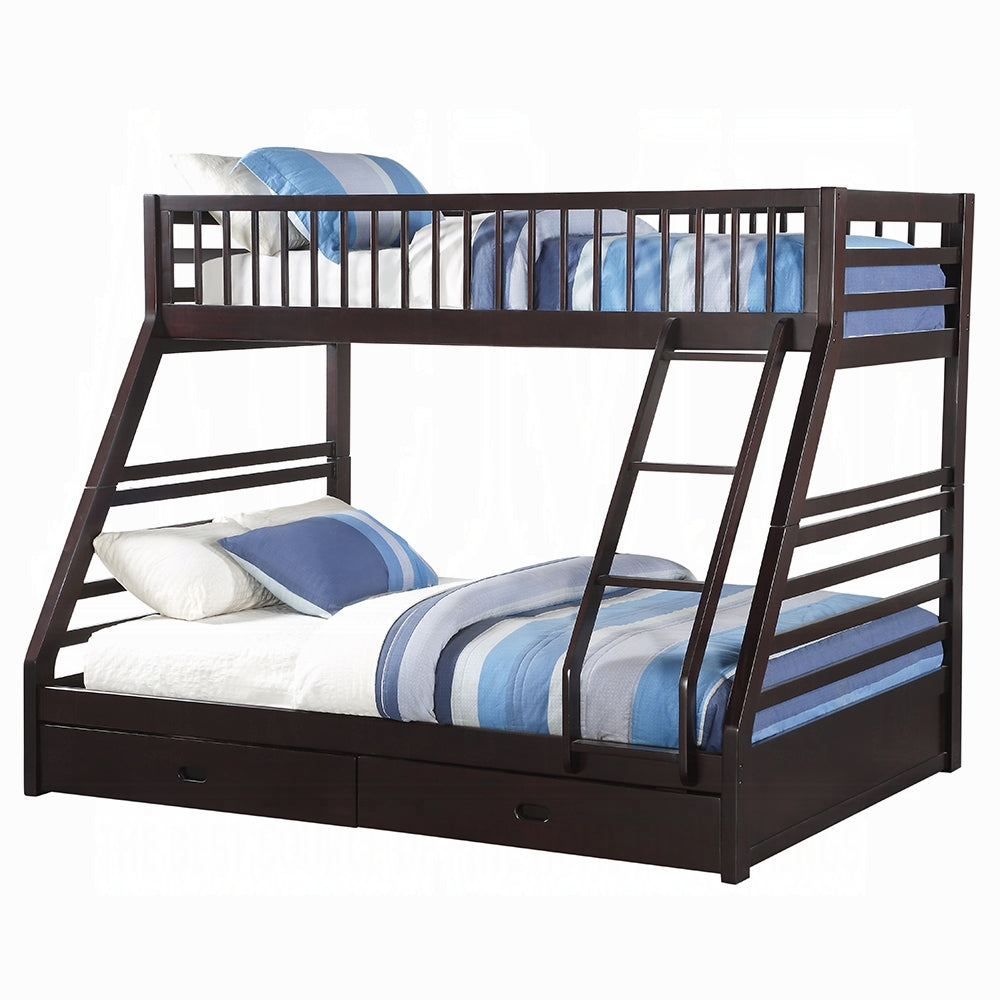 Jason Twin/Full Bunk Bed W/Trundle & Storage