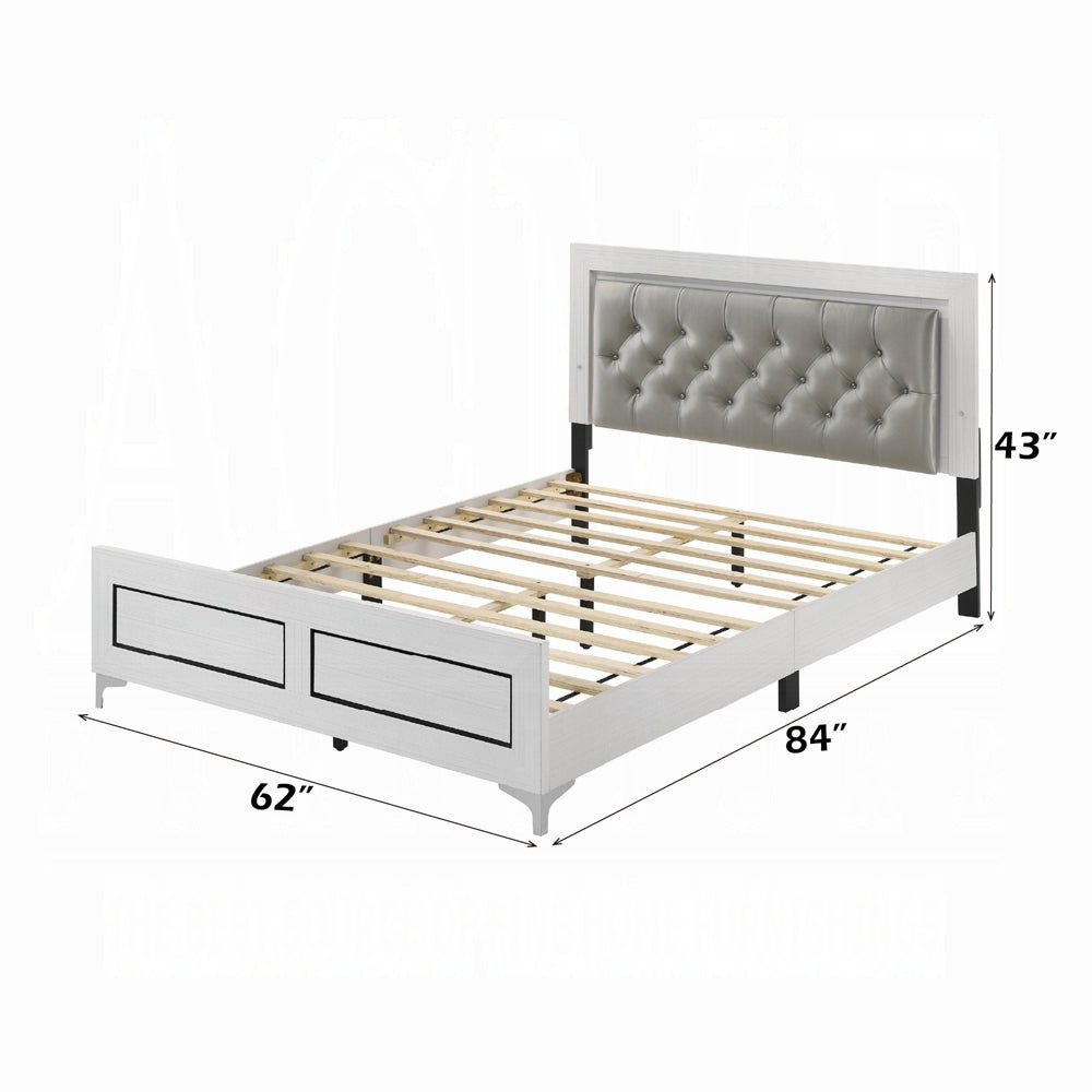 Casilda Queen Bed/ E King W/Led