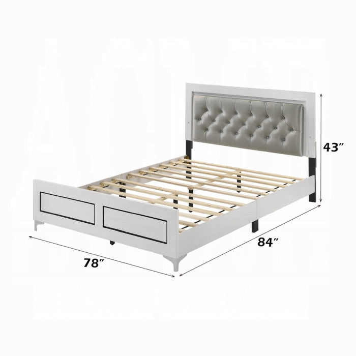 Casilda Queen Bed/ E King W/Led