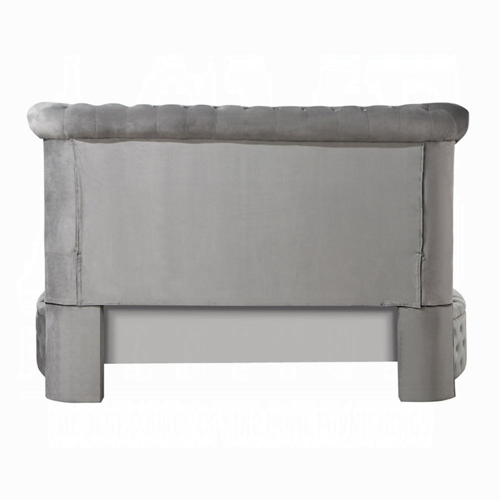 Gaiva Queen/ E King Bed W/Storage