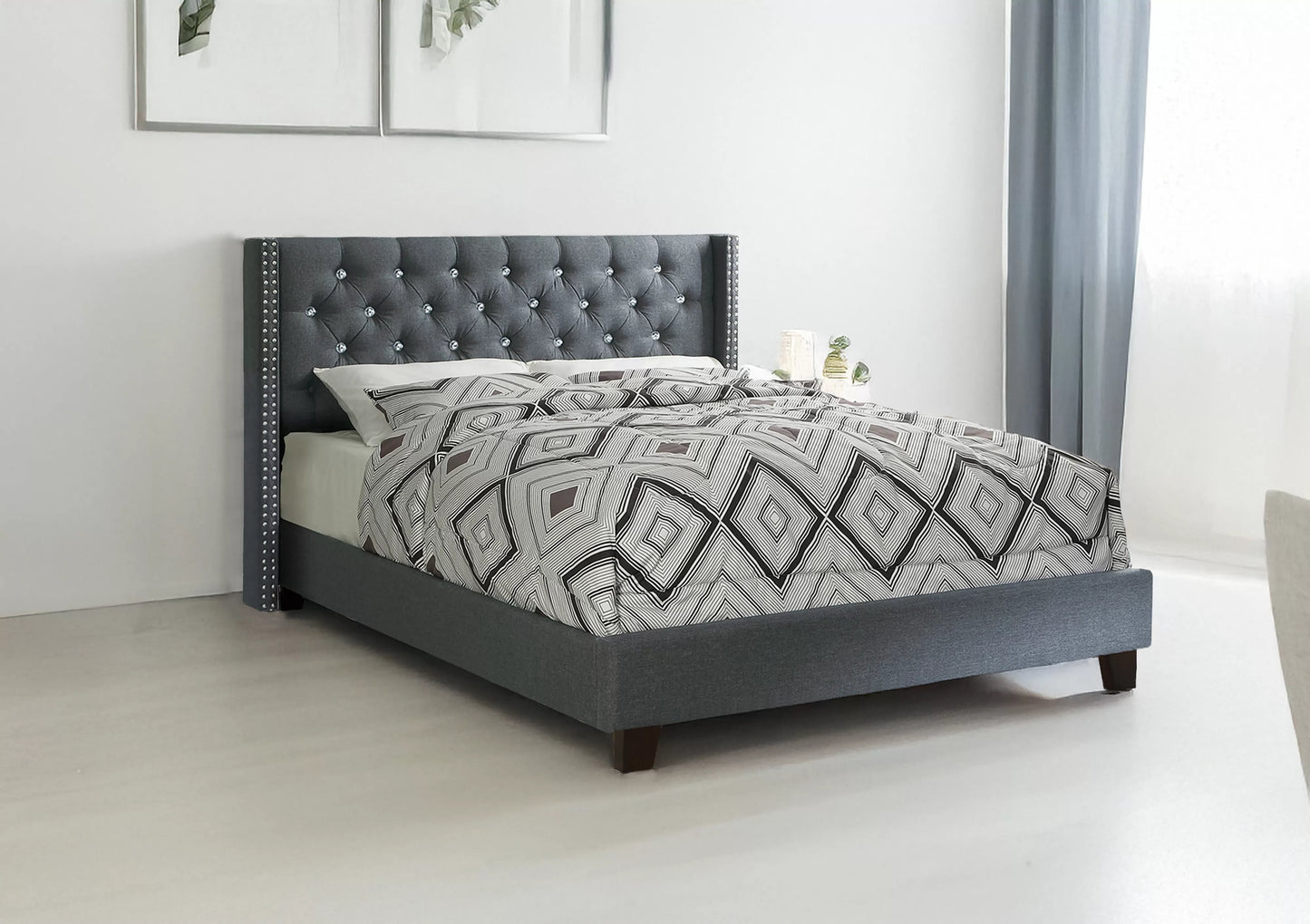Full/Queen Size Bed, Polyfiber