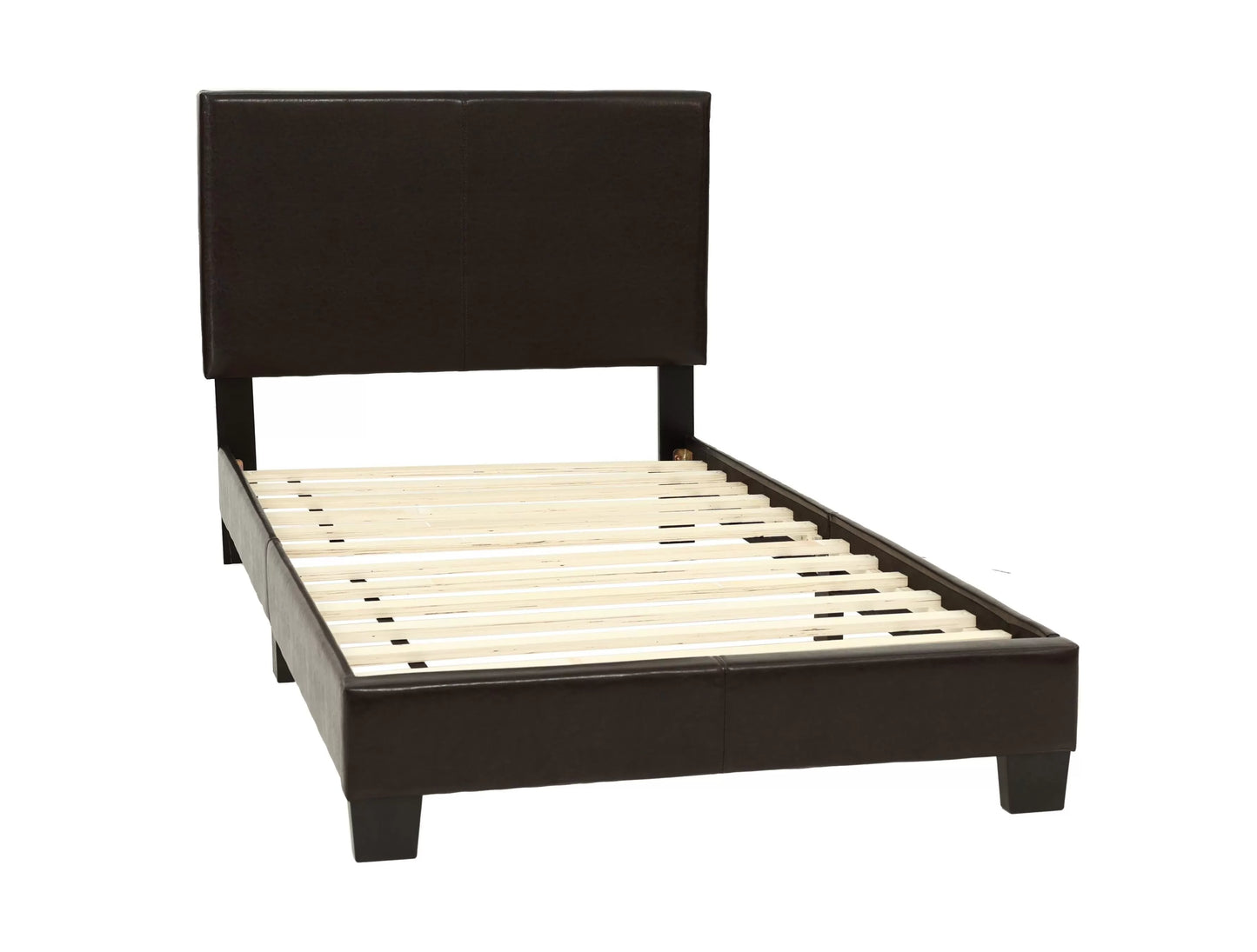Twin/Full/Queen Size, Bed Faux Leather