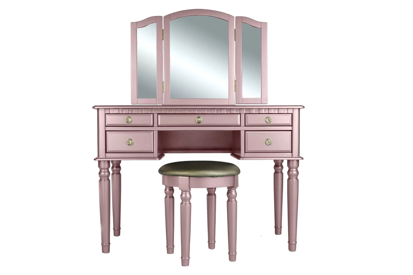 Vanity Set With Stool