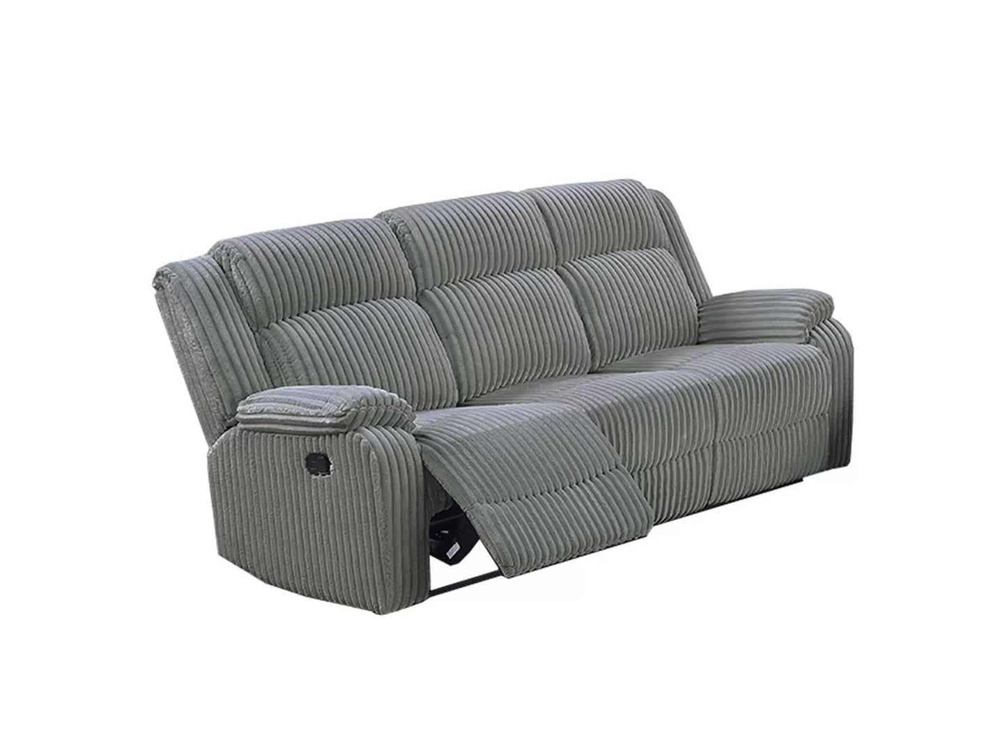 Sofa, Ash-Smoke, Fur-Like Corduroy