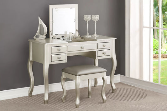 Vanity Set With Stool
