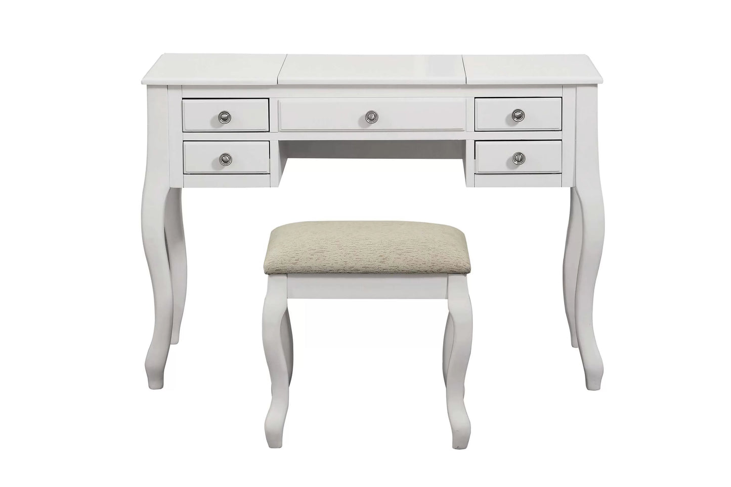 Vanity Set With Stool